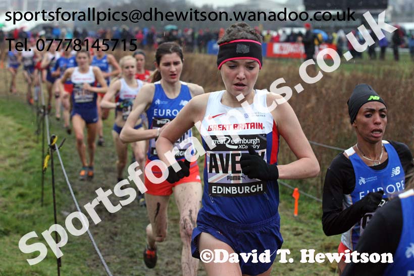 Senior womens Great Edinburgh Cross Country. Photo: David T. Hewitson/Sports for All Pics